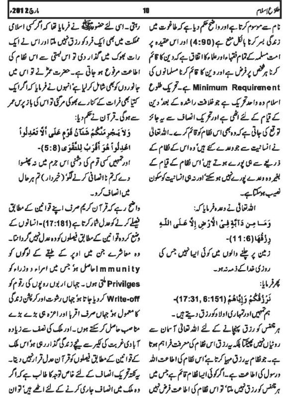 Mai Aur Mera Pakistan Quran K Aainay Mein 07